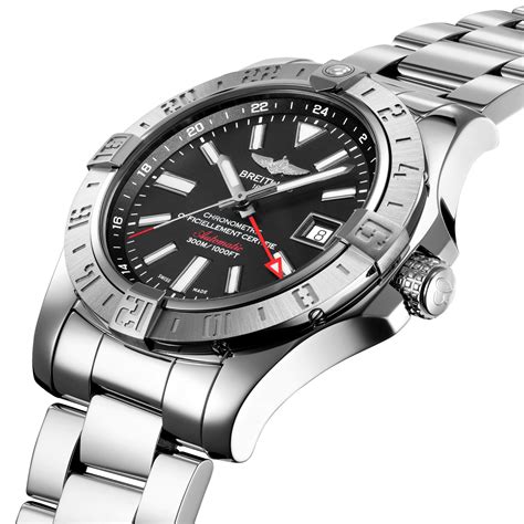 breitling avener ii gmt watch|Breitling Avenger ii gmt price.